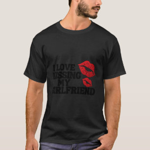 I Liebe Küsst meinen Freund Crazy Friend T-Shirt