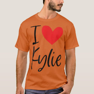 I Liebe Kylie Name Personalisiert Girl Frau BESTE T-Shirt