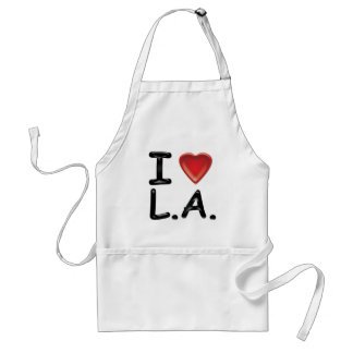 I Liebe L.A. Schürze