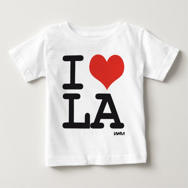 I LIEBE LA BABY T-SHIRT (Vorderseite)