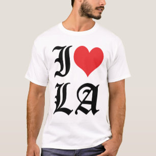 I Liebe LA/I Herz LA (Los Angeles) T-Shirt