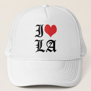 I Liebe LA/I Herz LA/Los- Angeleshut Truckerkappe