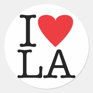 I Liebe LA (Los Angeles) Stickers