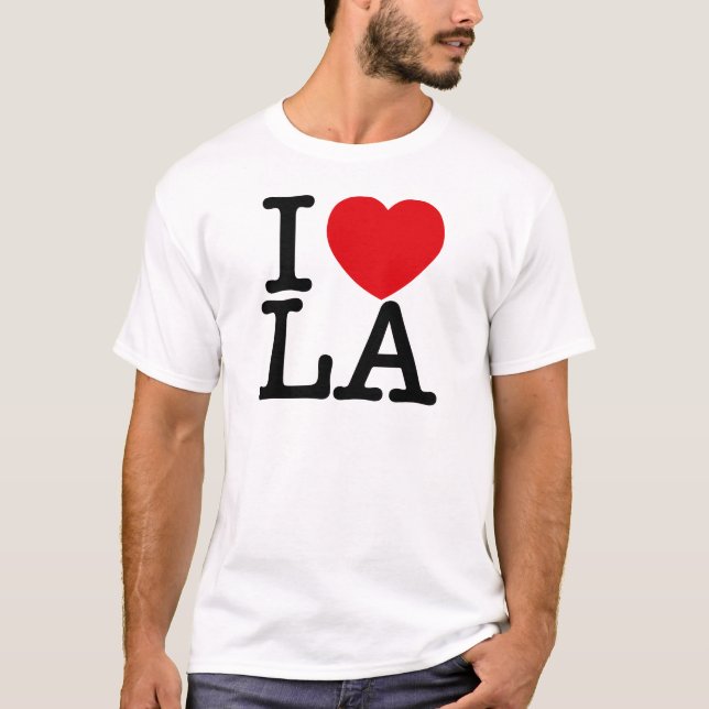 I Liebe LA T-Shirt (Vorderseite)