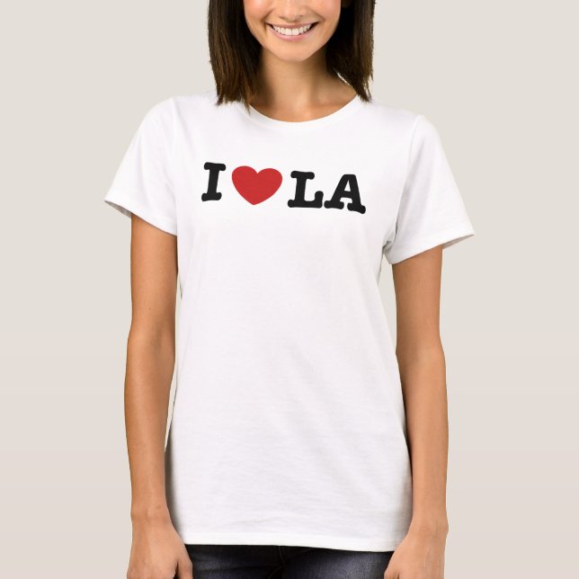 I LIEBE LA T-Shirt (Vorderseite)