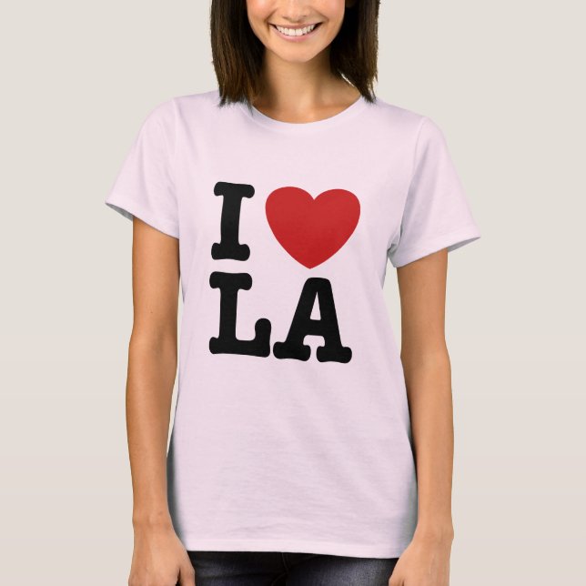 I LIEBE LA T-Shirt (Vorderseite)