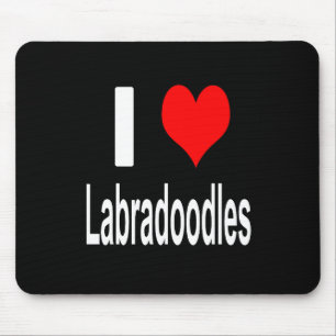 I Liebe Labradoodles Mousepad