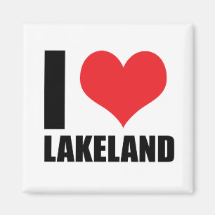 I Liebe Lakeland Magnet