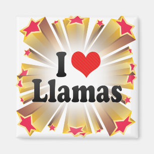 I Liebe-Lamas Magnet