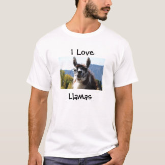 I Liebe-Lamas T-Shirt