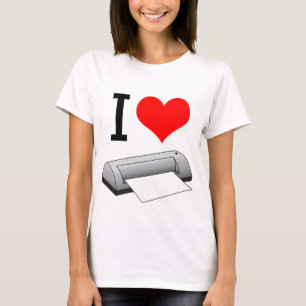 I Liebe-Lamellieren T-Shirt