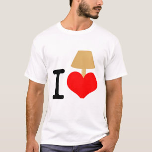 I Liebe-Lampe T-Shirt