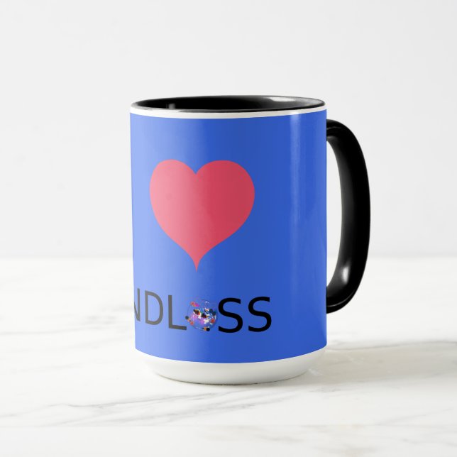 I Liebe Landverlust Tasse (VorderseiteRechts)