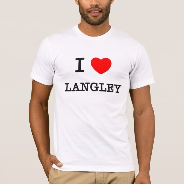 I Liebe Langley T-Shirt (Vorderseite)