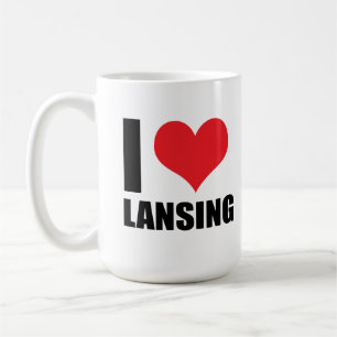 I Liebe Lansing Kaffeetasse