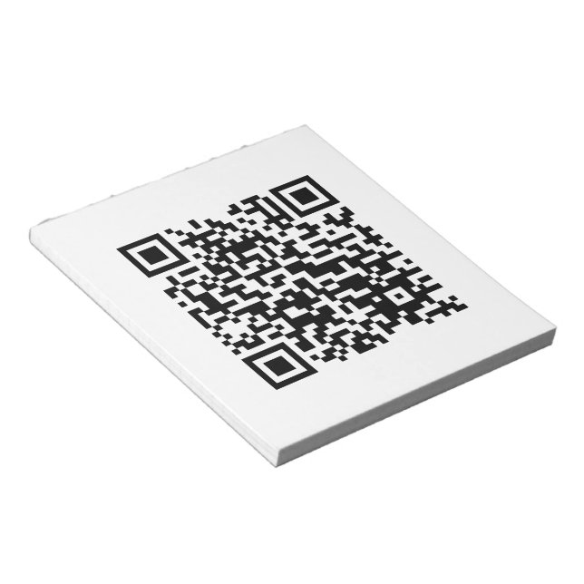 I Liebe Laos (Khoy Huk Lao) Flag QR Code | Lao Gee Notizblock (angewinkelt)