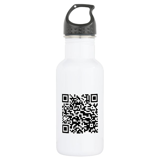 I Liebe Laos (Khoy Huk Lao) Flag QR Code | Lao Gee Trinkflasche (Vorderseite)