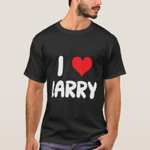 I Liebe Larry - Herz - Name T-Shirt