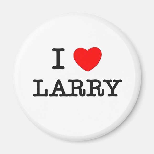 I Liebe Larry Magnet (Vorne)