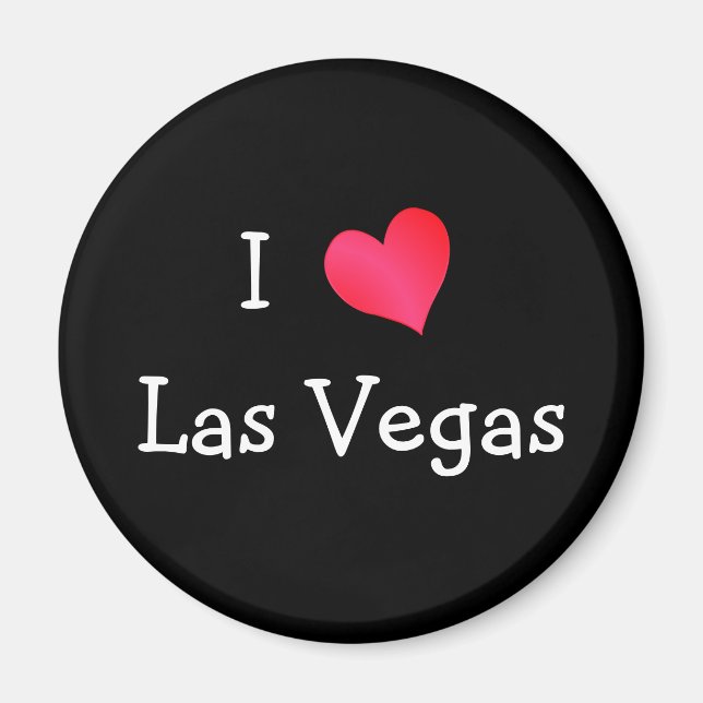 I Liebe Las Vegas Magnet (Vorne)