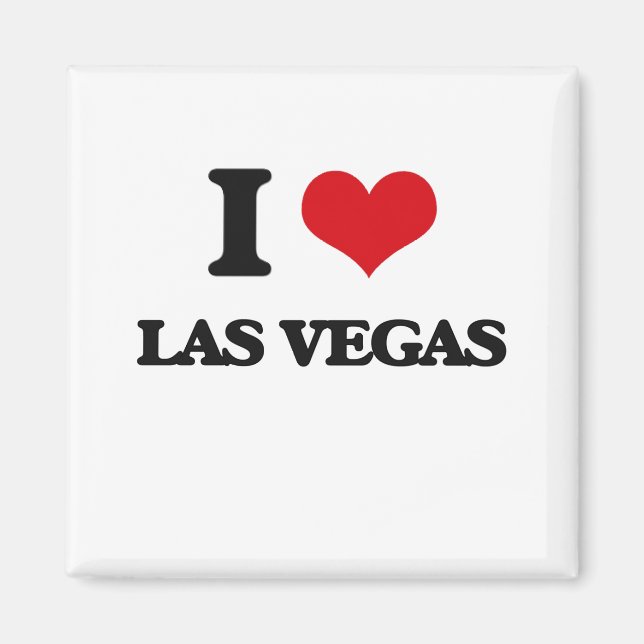 I Liebe Las Vegas Magnet (Vorne)