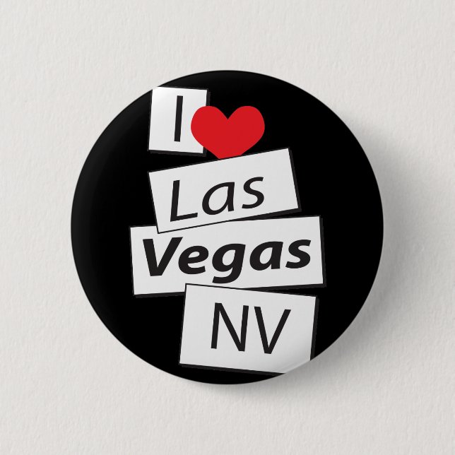 I Liebe Las Vegas Nanovolt Button (Vorderseite)