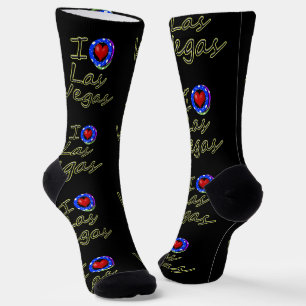 I Liebe Las Vegas Socken
