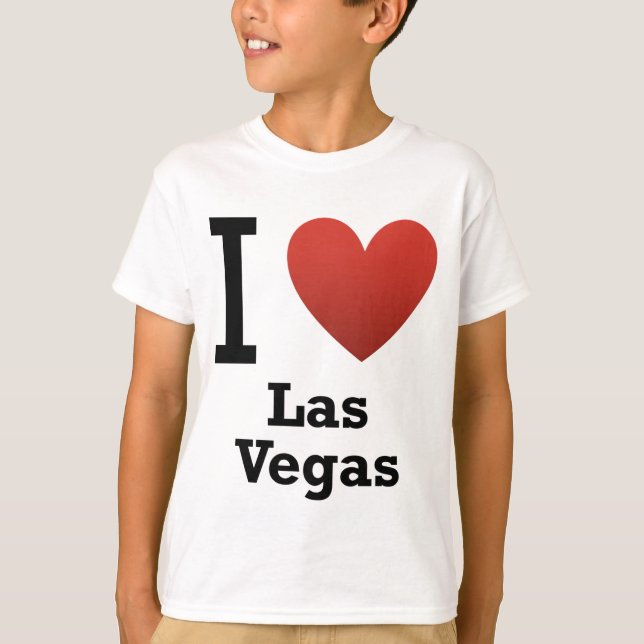 I Liebe Las Vegas T-Shirt (Vorderseite)