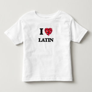 I Liebe-Latein Kleinkind T-shirt