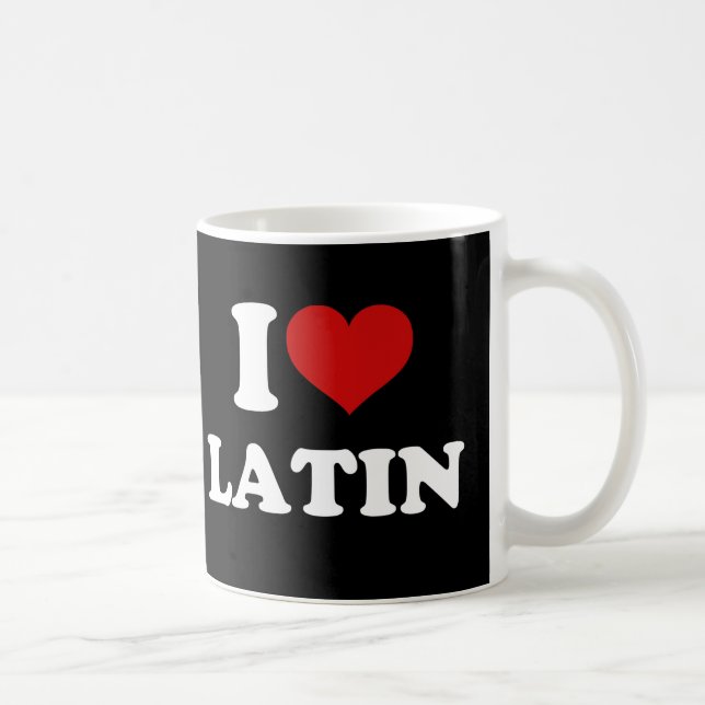 I Liebe Latein Tasse (Rechts)