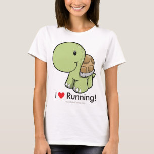I Liebe läuft - Schildkröte T-Shirt