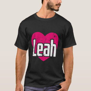 I Liebe Leah Vorname I He Leah T-Shirt