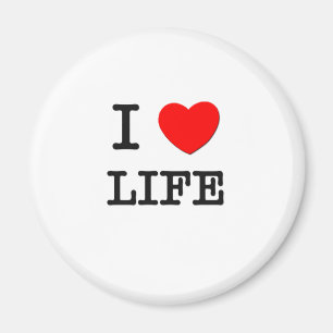 I Liebe-Leben Magnet