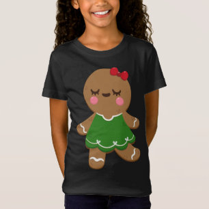 I Liebe Lebkuchen Cookies Mädchen Weihnachten ' Ha T-Shirt