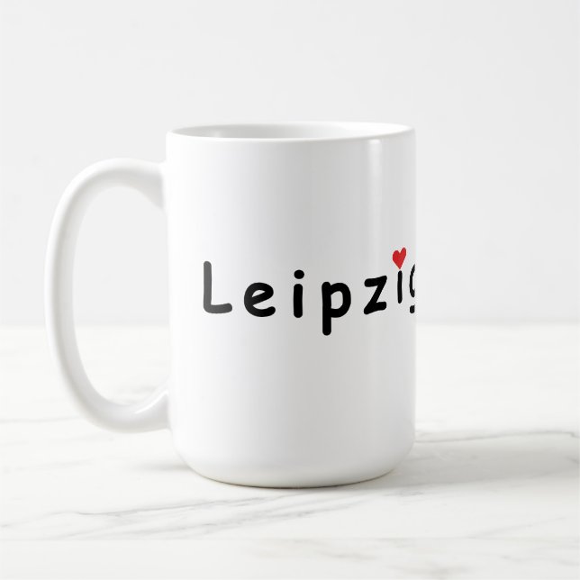 I Liebe Leipzig Kaffeetasse (Links)