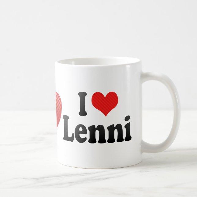 I Liebe Lenni Tasse (Rechts)