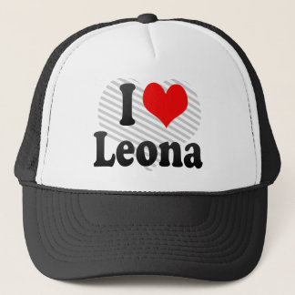 I Liebe Leona Truckerkappe