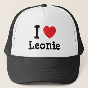 I Liebe Leonie-T - Shirt Truckerkappe
