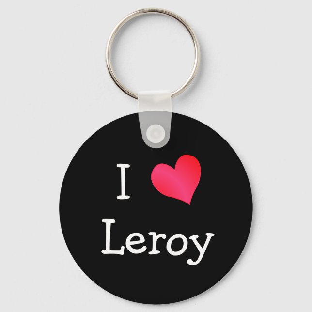 I Liebe Leroy Schlüsselanhänger (Vorderseite)