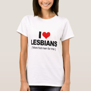I Liebe-Lesben T-Shirt