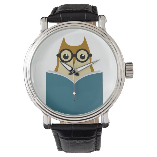 I Liebe Lesen Armbanduhr (Vorderseite)