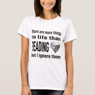 I Liebe Lesen des Buches Lover Leser Bibliotheksle T-Shirt