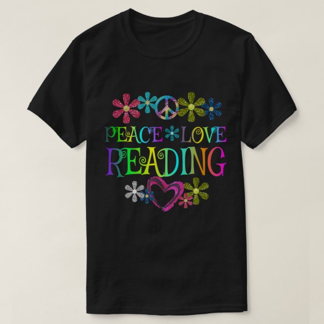 I Liebe Lesen Shirt Buchliebhaber Geschenkgutschei (Design vorne)