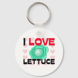I Liebe Lettuce Schlüsselanhänger