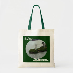 I Liebe-Leuchttürme Tragetasche