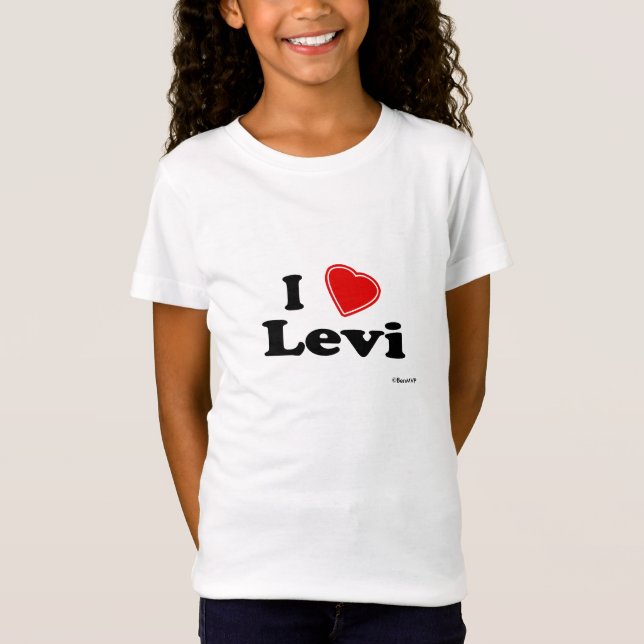 I Liebe Levi T-Shirt (Vorderseite)