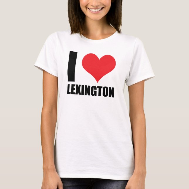 I Liebe Lexington T-Shirt (Vorderseite)