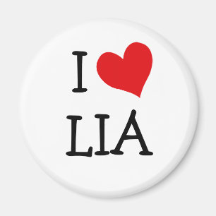 I Liebe Lia Magnet