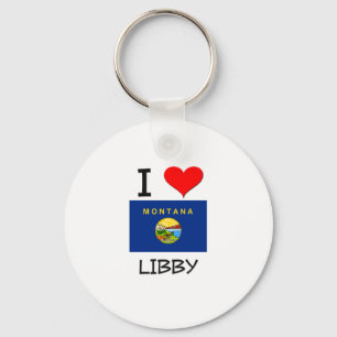 I Liebe Libby Montana Schlüsselanhänger