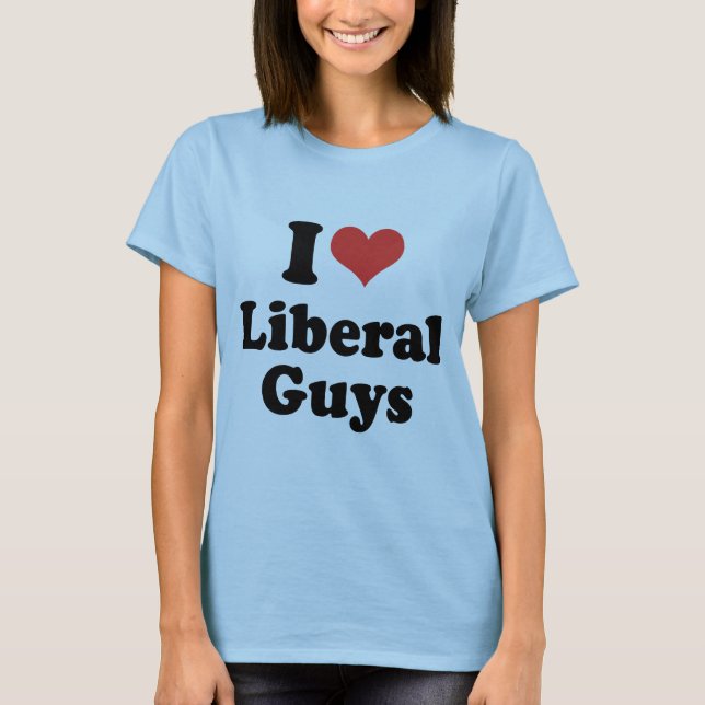 I LIEBE LIBERALE TYP - .png T-Shirt (Vorderseite)